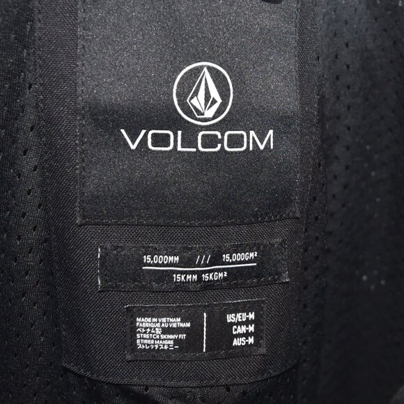 Volcom Stretch Skinny Fit Pants Black M 15K Waterproof Snow Trousers - Picture 11 of 11